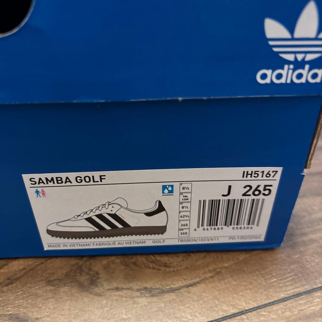 adidas GOLF samba 26.5cm アディダスゴルフ　サンバ