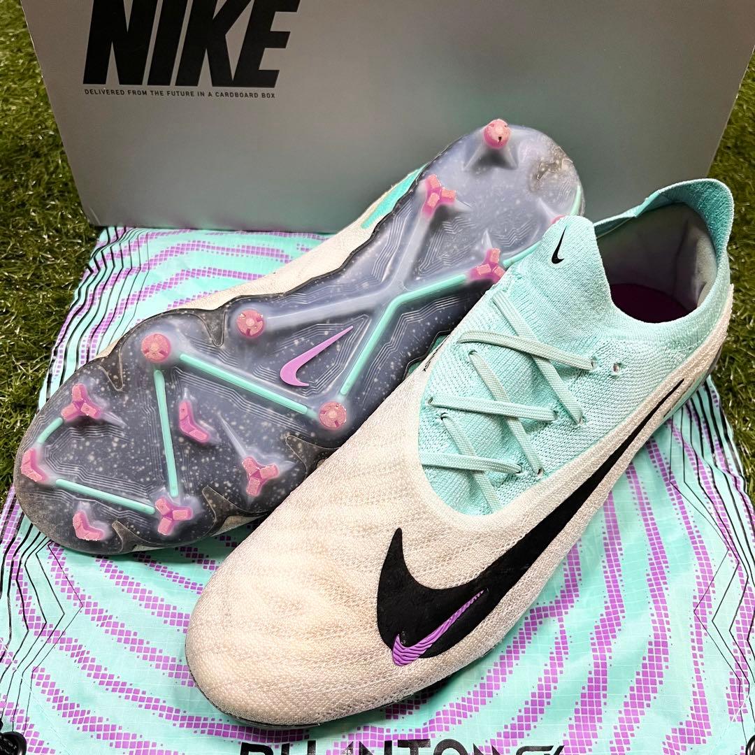 シューズ NIKE PhantomGX Elite FG 27cm Nike Phantom GX Elite Gripknit FG 'Bright Crimson Black' DC9968-600