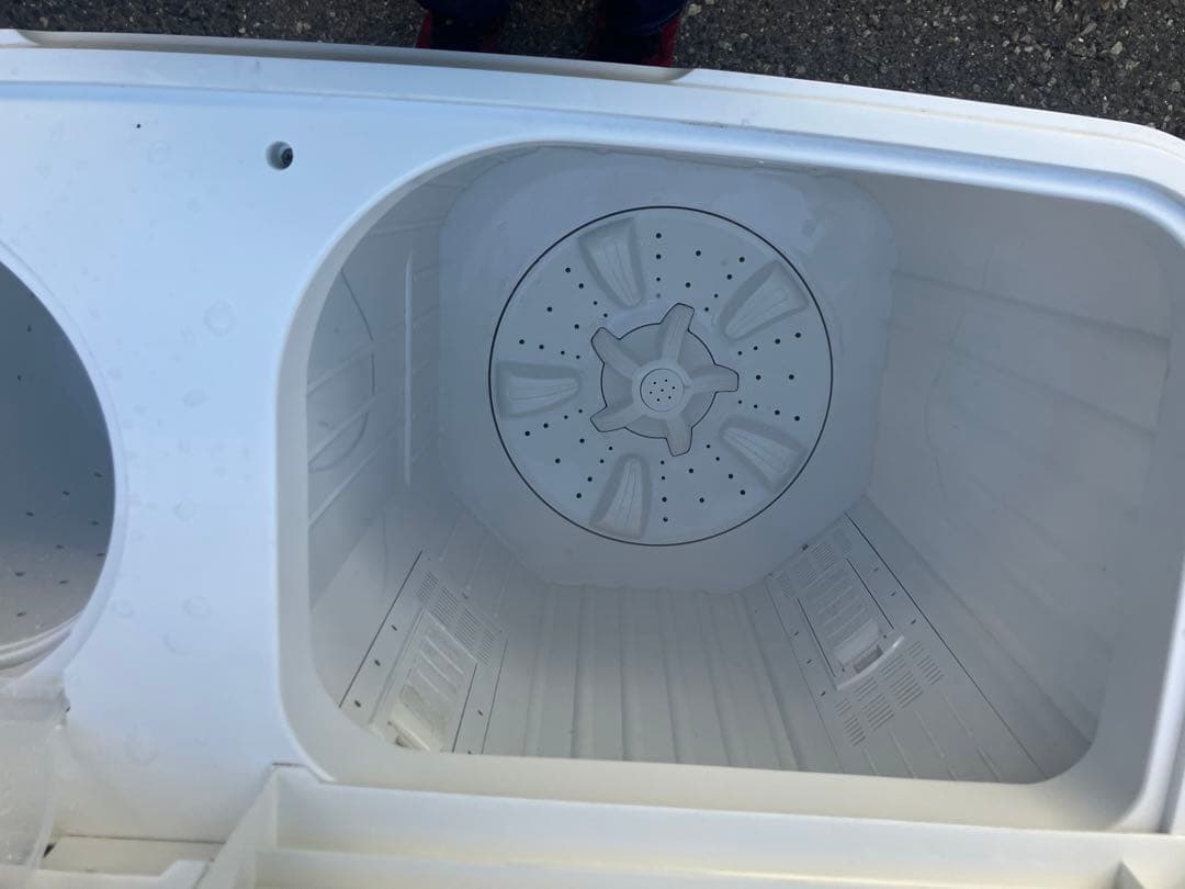 大阪引取限定 DAEWOO 二槽式洗濯機 DW-T60AW - 洗濯機ファッション