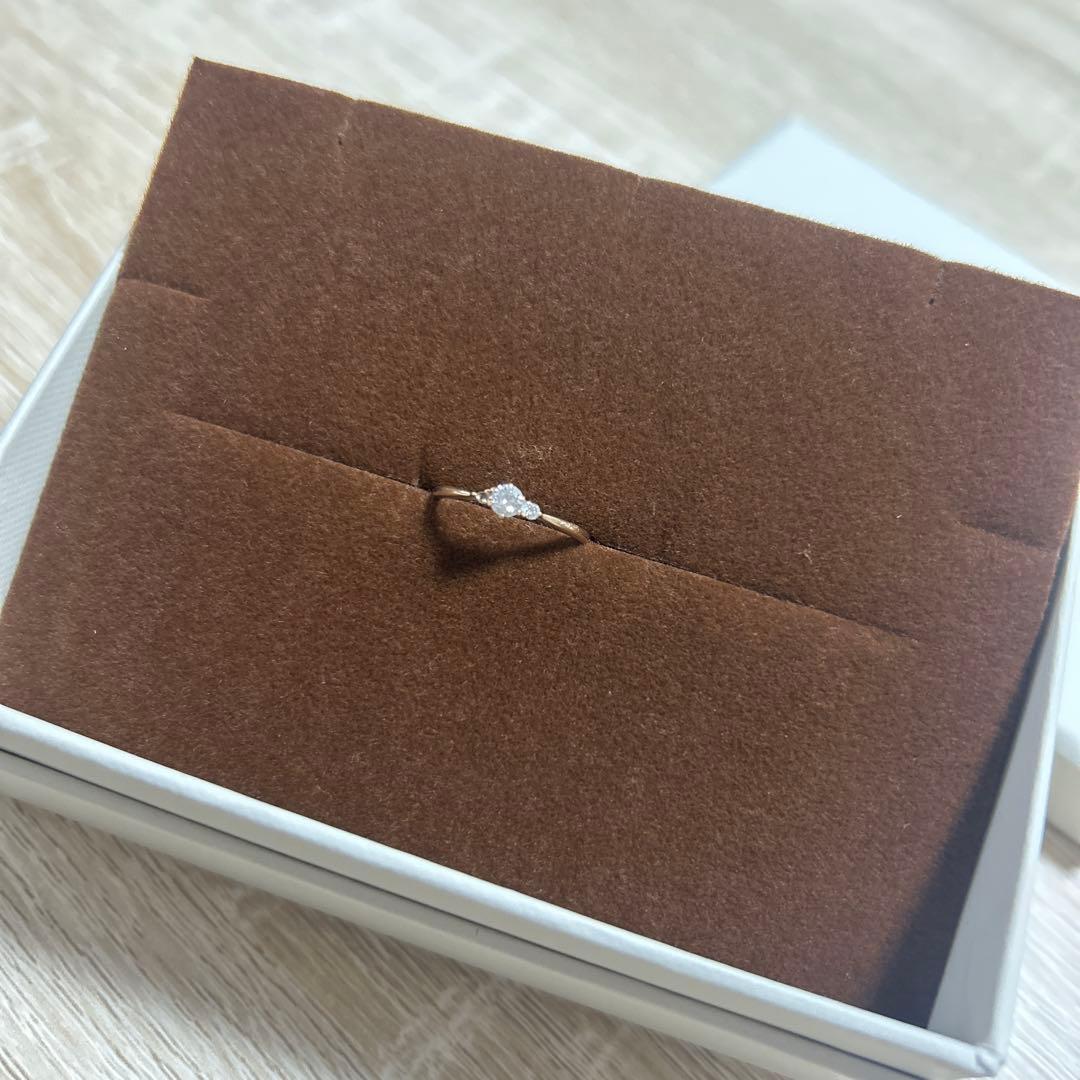 ピンクゴールド　指輪k18 K18 カラーゴールドリング〕K18 リング ピンクゴールド (幅約2.8mm