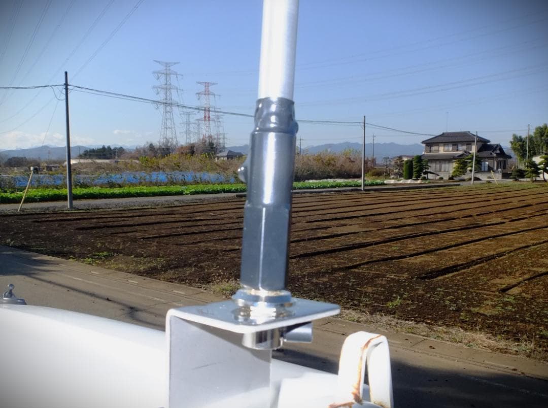 AM小型軽量★デコトラUFOアンテナ27-28MHz 1/4λ 耐圧1.5KW★