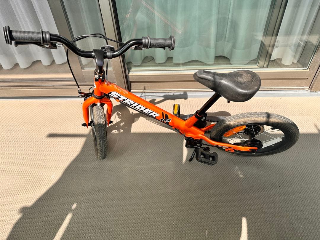 STRIDER 14X オレンジ キッズバイク
