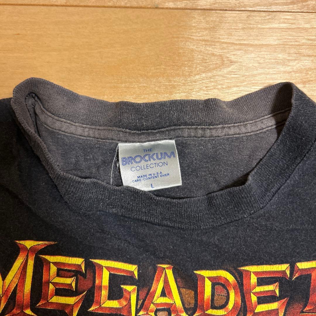 Megadeth Tシャツ ブラックLサイズ