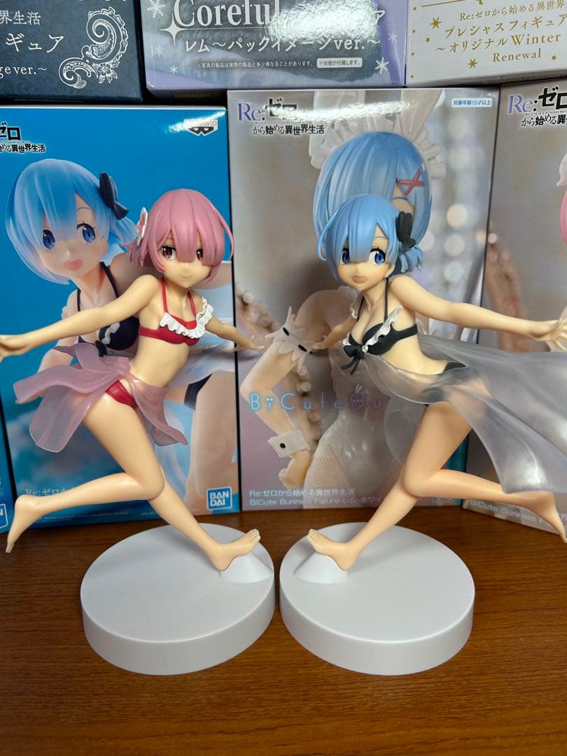 リゼロフィギュア13点セット　開封済み　箱有り