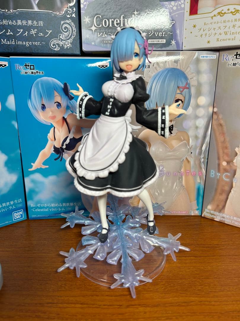 リゼロフィギュア13点セット　開封済み　箱有り