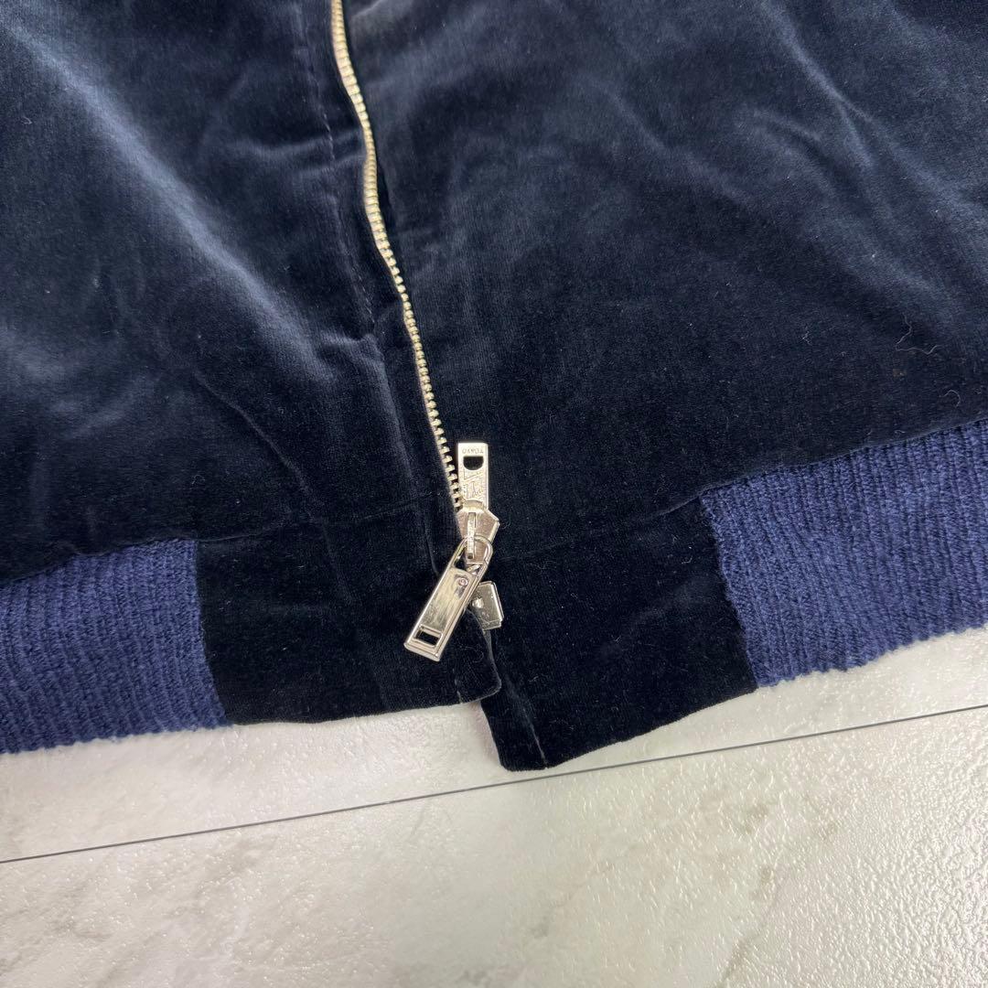 港商 テーラー東洋 別珍 リバーシブル スカジャン 硫黄島 中サイズ