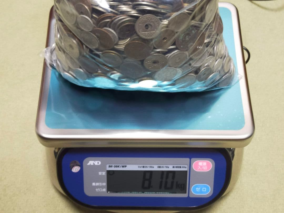 古銭　近代貨幣　まとめて　8.10kg
