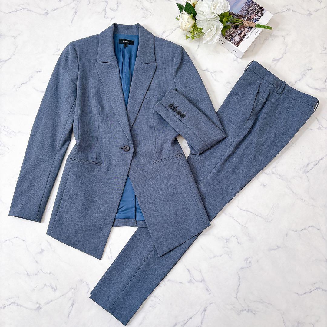 極美品✨定価6.3万 Theory パンツスーツ ジャケット セオリー - メルカリ
