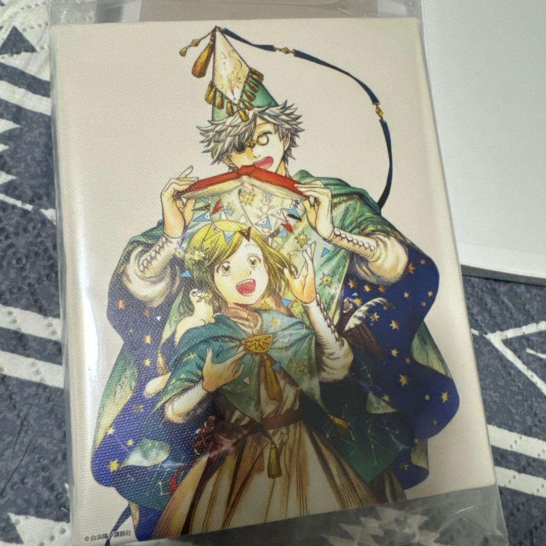 とんがり帽子のアトリエ キーフリー ＆ ココ キャンバスボード イラスト