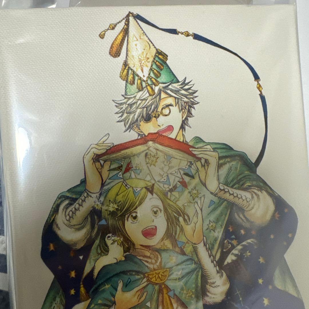 とんがり帽子のアトリエ キーフリー ＆ ココ キャンバスボード イラスト