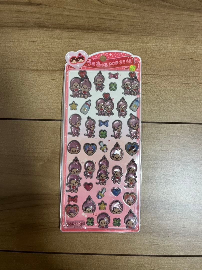 モンチッチ うるちゅるポップシール - メルカリ