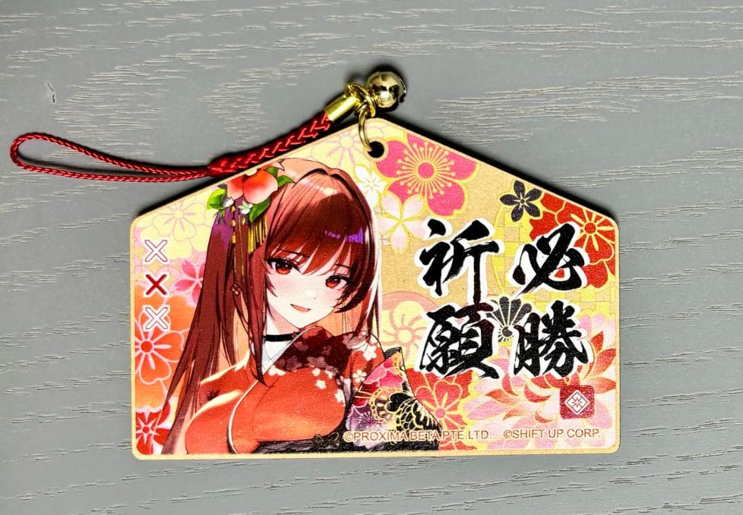 勝利の女神NIKKE ミニ絵馬ストラップセット ラピ リター ブレッディ