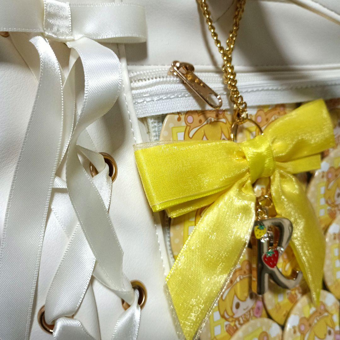 すとぷり　るぅと 痛バック　 WEGO 　白