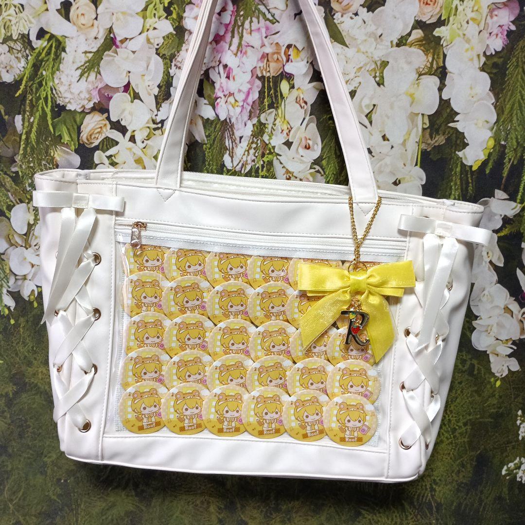 すとぷり　るぅと 痛バック　 WEGO 　白