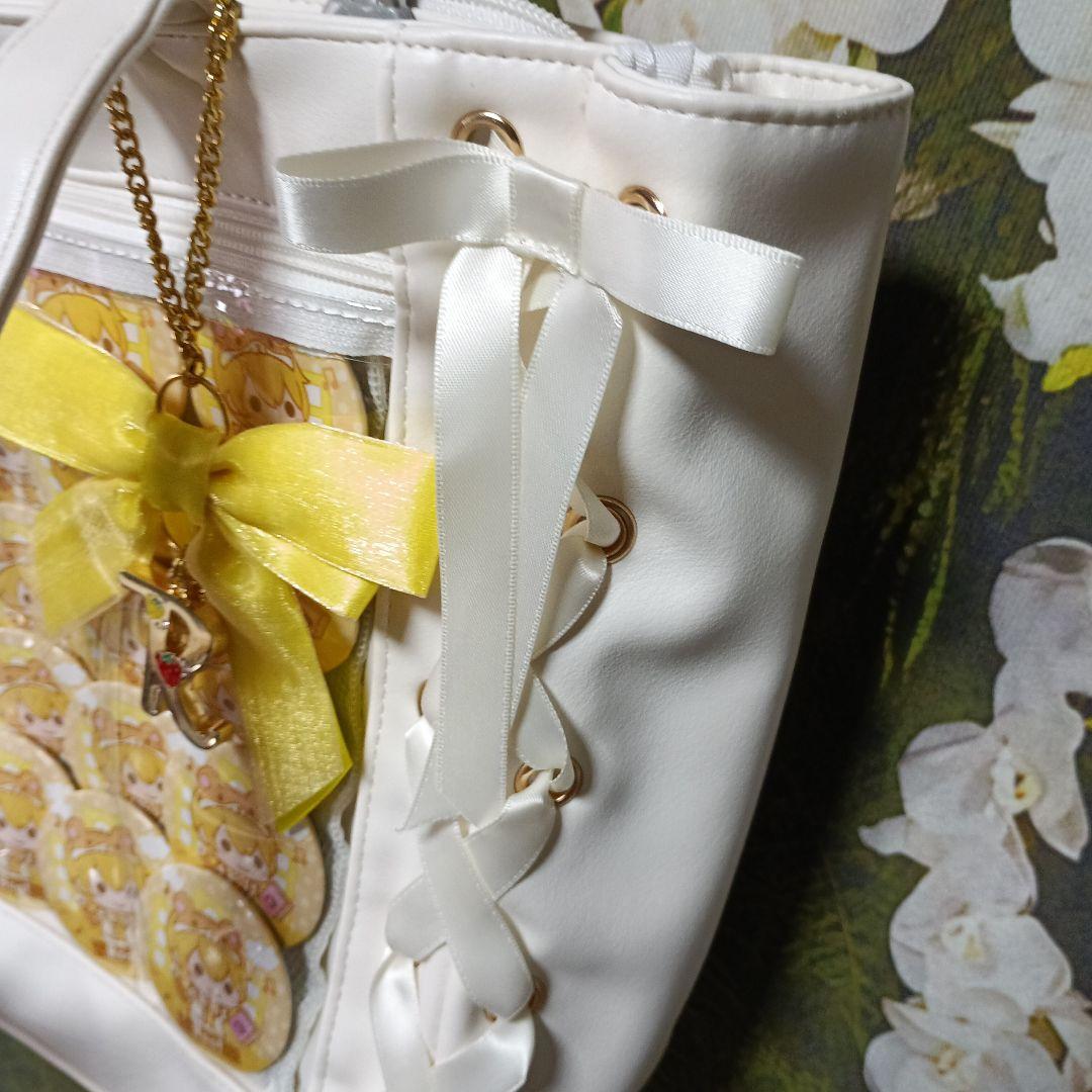 すとぷり　るぅと 痛バック　 WEGO 　白