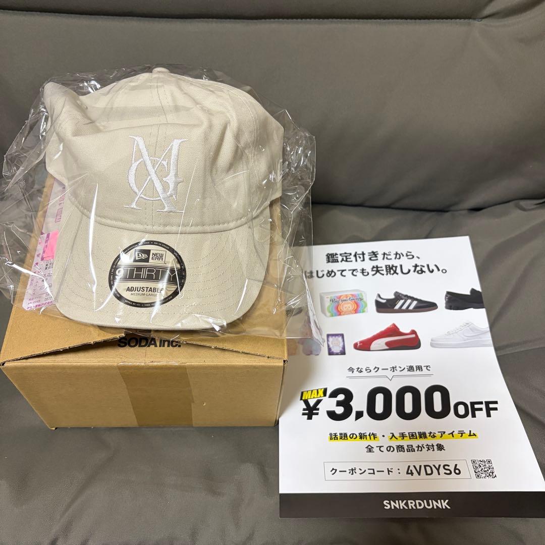 ミセス ニューエラ MGAキャップ ベージュ Mrs.GREEN APPLE