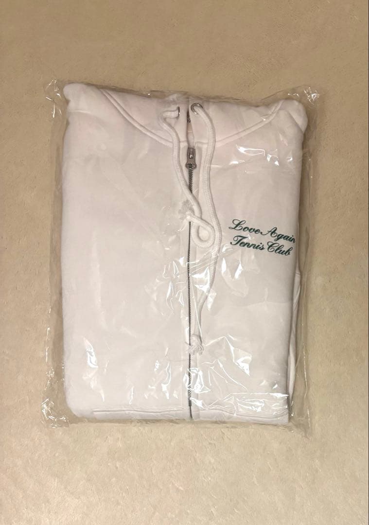 Love Again Tennis Club パーカー M ホワイト 西野カナ