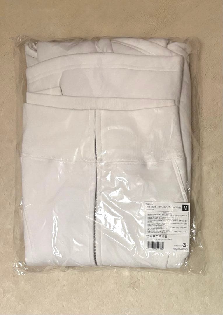 Love Again Tennis Club パーカー M ホワイト 西野カナ