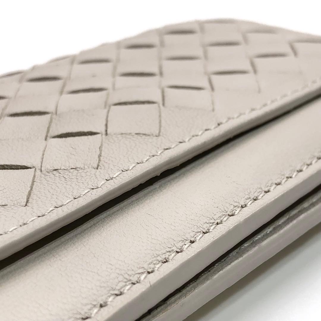 極美品✨希少カラー ボッテガヴェネタ イントレチャート カードケース