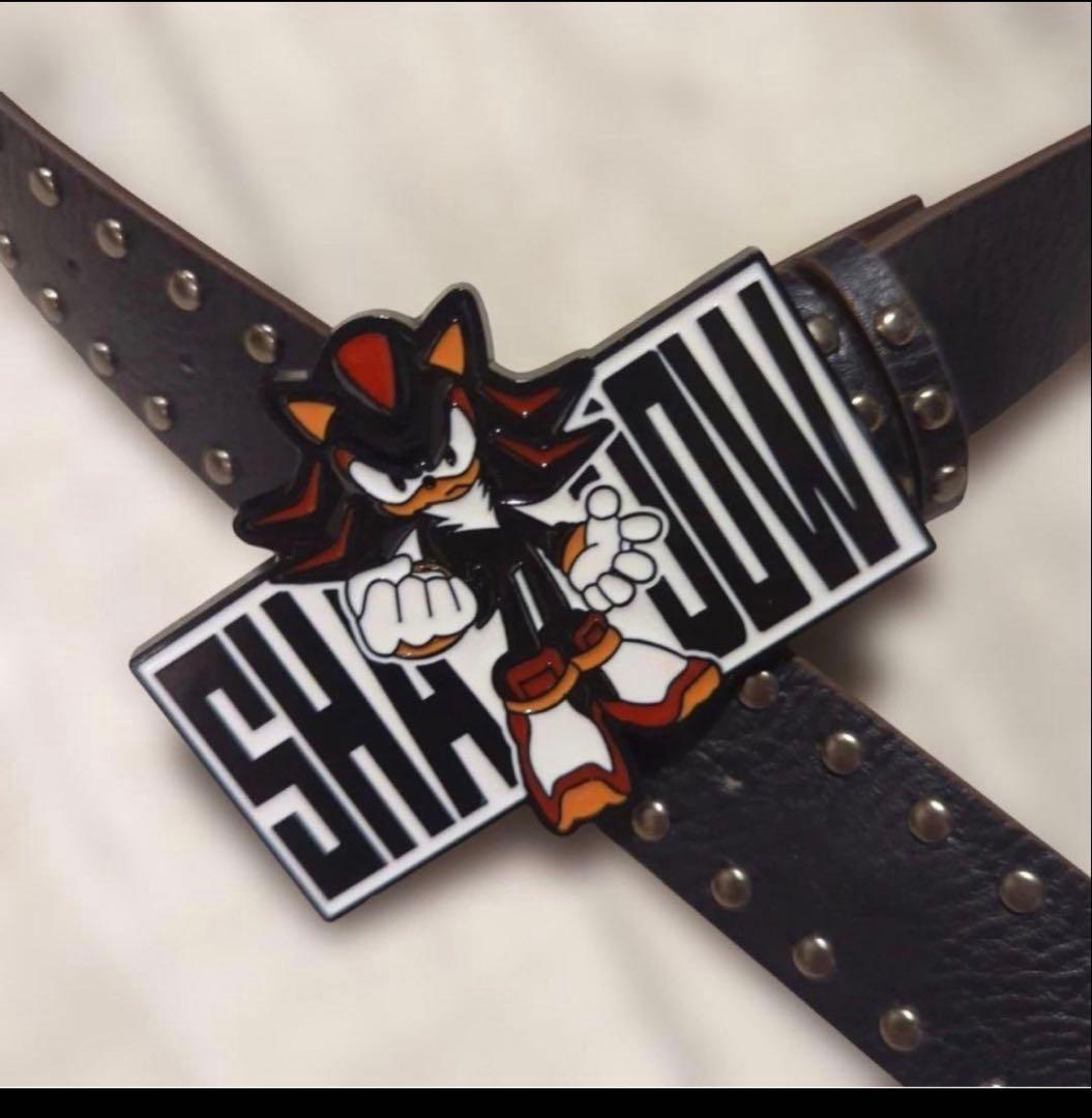 SONIC SHADOW スタッズベルト y2k opium - メルカリ
