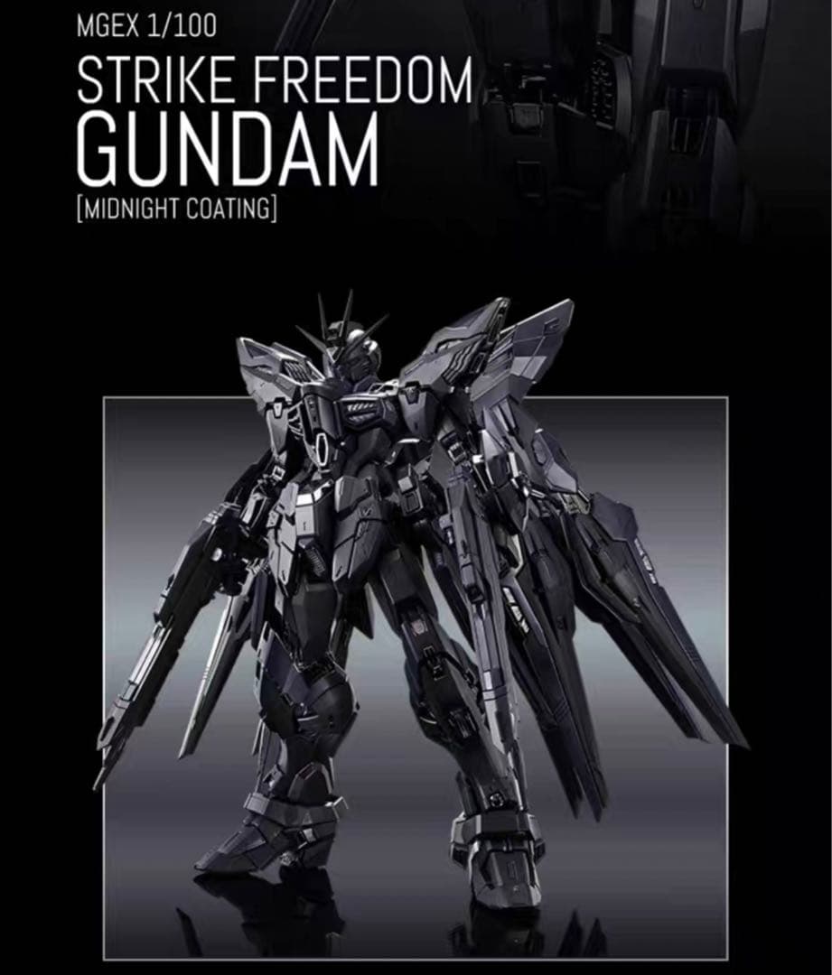 中国限定MGEX ストライクフリーダム ミッドナイトコーティング - メルカリ