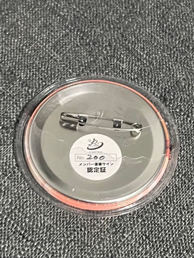 りな　暇72さん　ピンバッジ No. 200