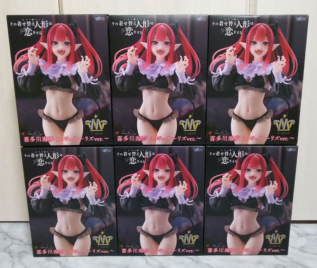 【未開封/メルカリ便】美少女フィギュアまとめ売り11点 着せ恋 喜多川海夢/リズ