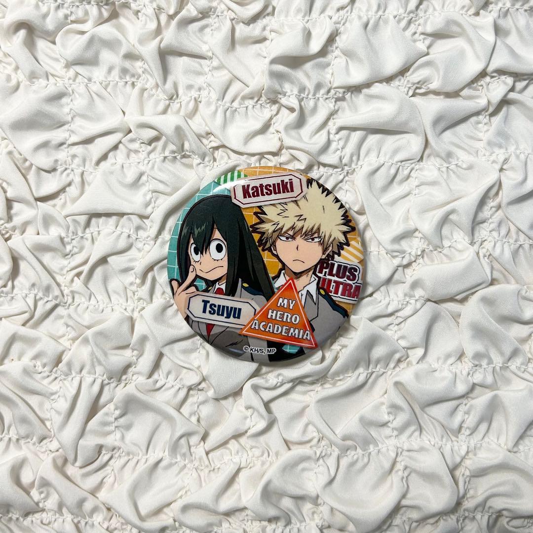 僕のヒーローアカデミア 蛙吹梅雨 爆豪勝己 缶バッジ - メルカリ