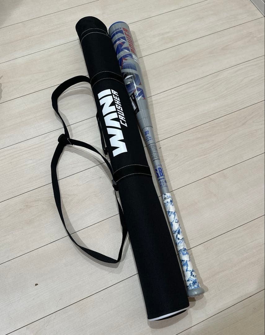WANI CRUSHER 少年軟式バット 82cm marucci（マルーチ） 黒ワニ 少年軟式 バット 82cm ワニクラッシャー