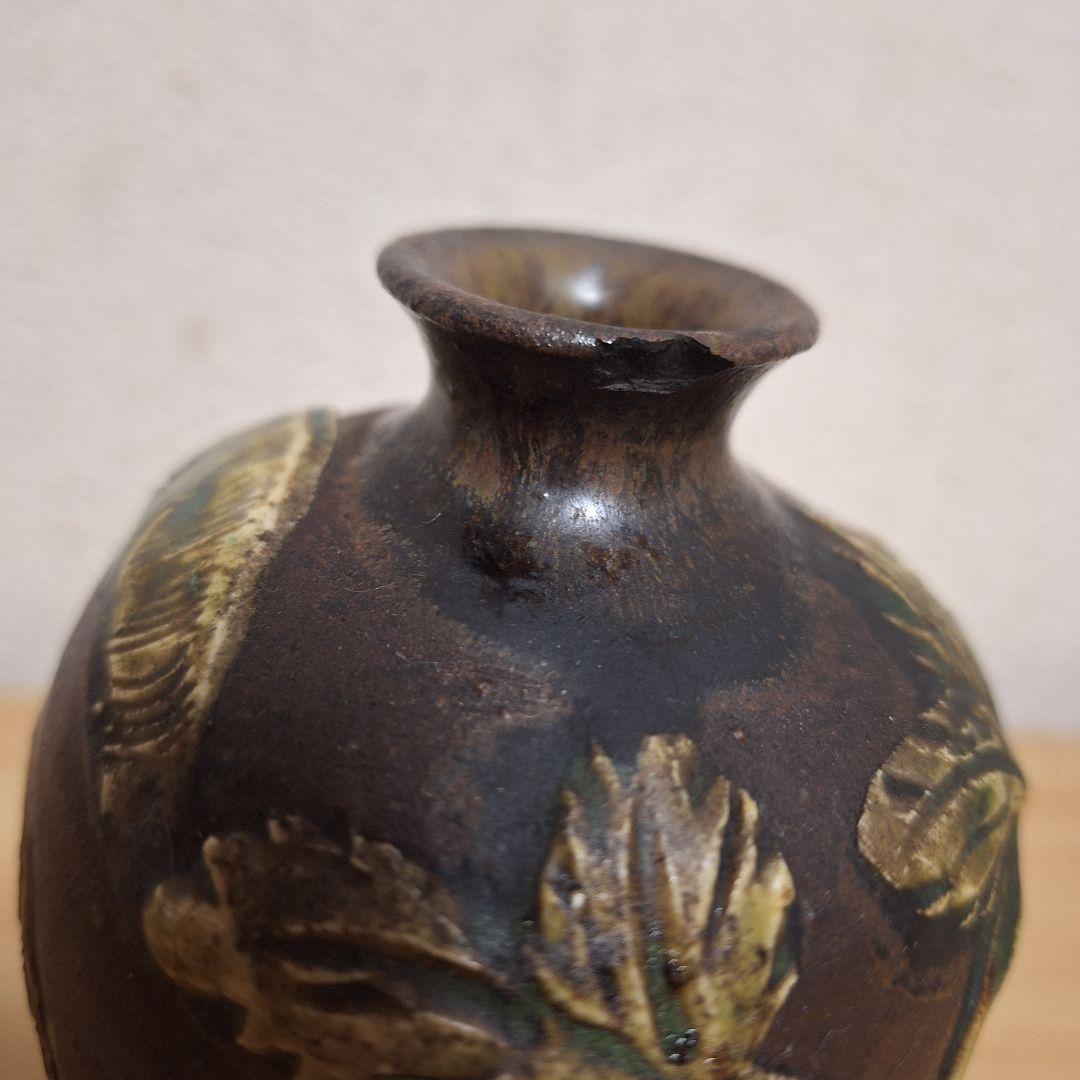 壺屋焼 琉球古典焼 徳利 琉球古典焼 壺屋焼 やちむん 沖縄 骨董 古作