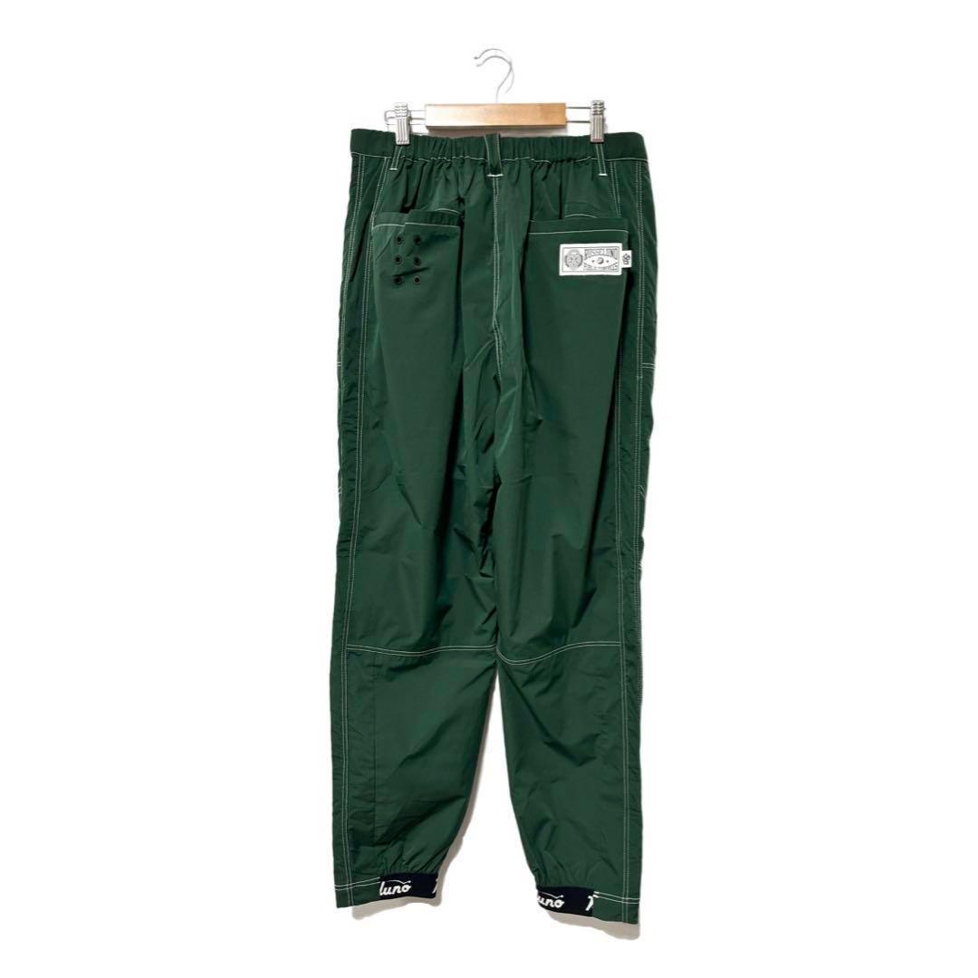 新品 ラッセルノ ゴルフ ウィンド ストップ ロング パンツ グリーン L