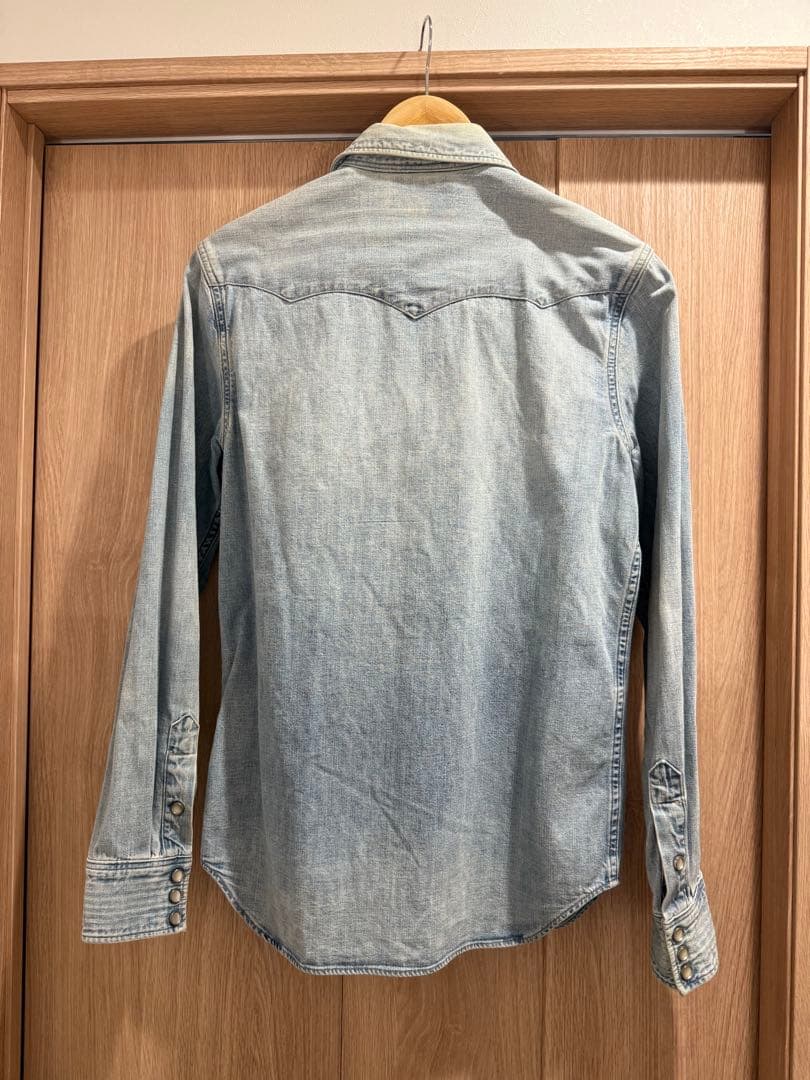 RRL デニムシャツ ライトブルー - メルカリ