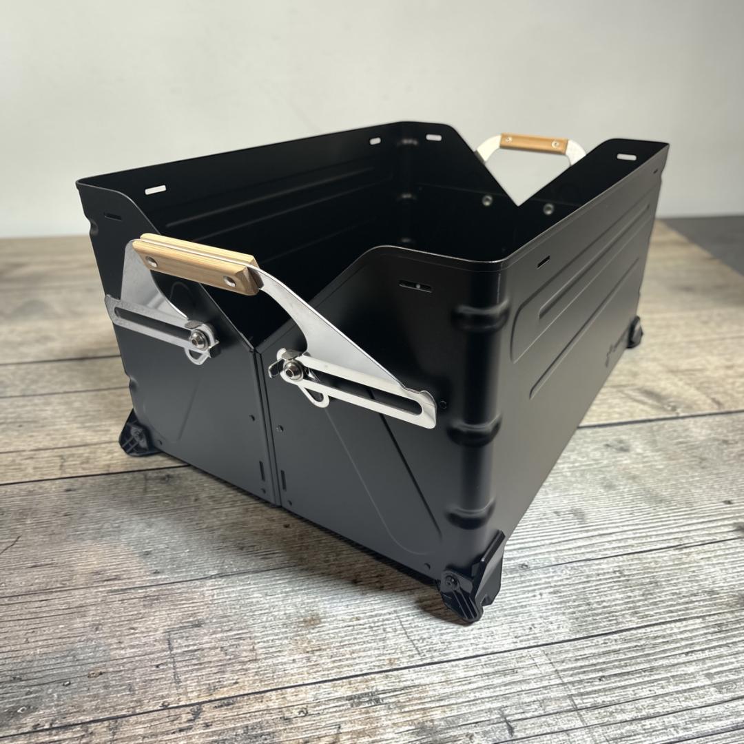 限定品 snow peak シェルフコンテナ50 ブラック スノーピーク シェル