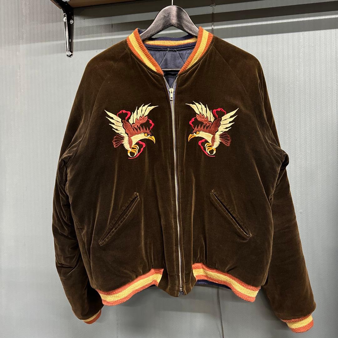 別珍 激レア 東洋エンタープライズ テーラー東洋 スカジャン 龍 日本