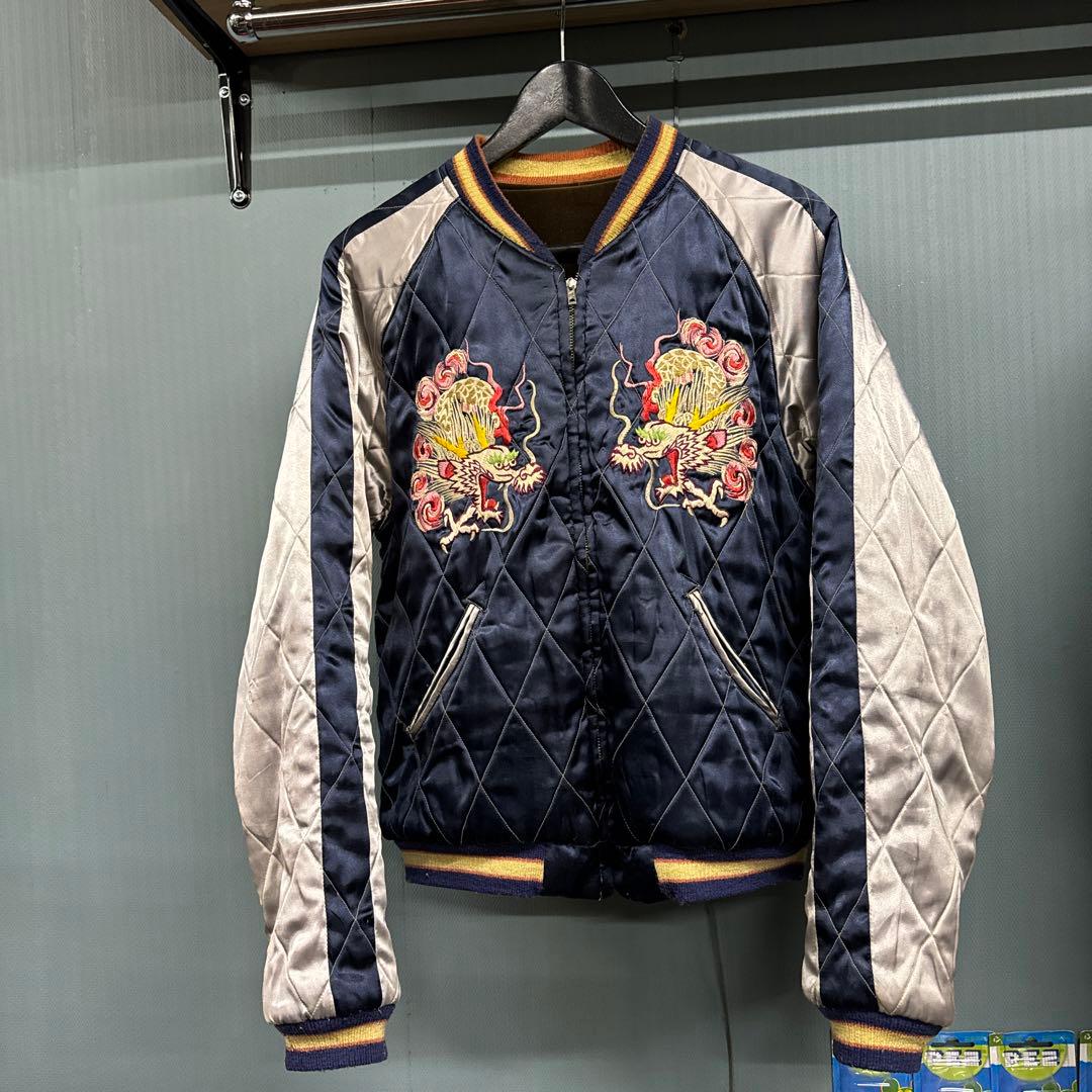 別珍 激レア 東洋エンタープライズ テーラー東洋 スカジャン 龍 日本