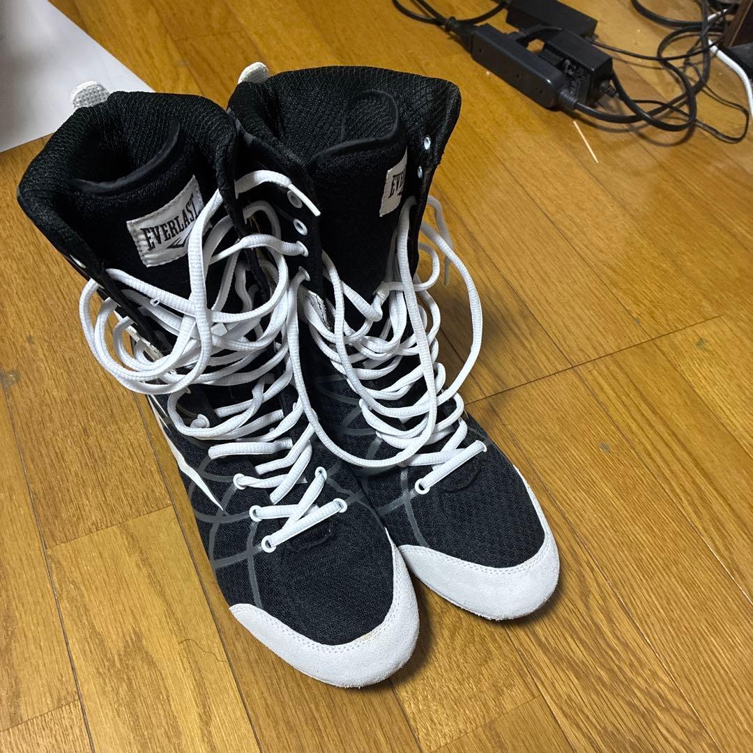 EVERLAST ボクシング シューズ ハイカット - メルカリ