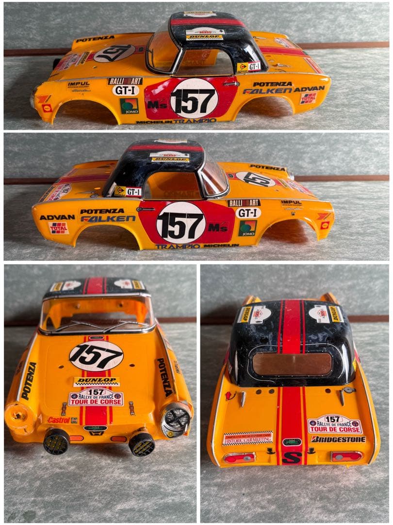 【O-1951】タミヤ ラジコン スペアボディ 9台セット ジャンク