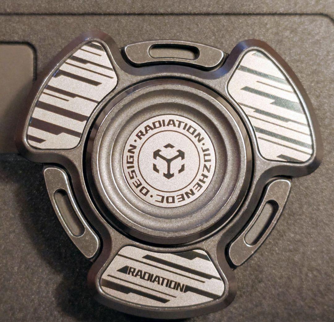 JuzhEDC RADIATION ジルコニウム フィジェットトイ