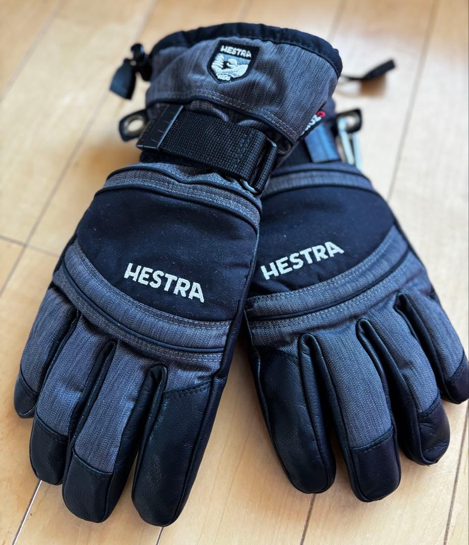 Hestra メンズ　スキーグローブ ブラック/グレー ヘストラ メンズ スキー グローブ 31910 HESTRA｜Alpen Online 公式