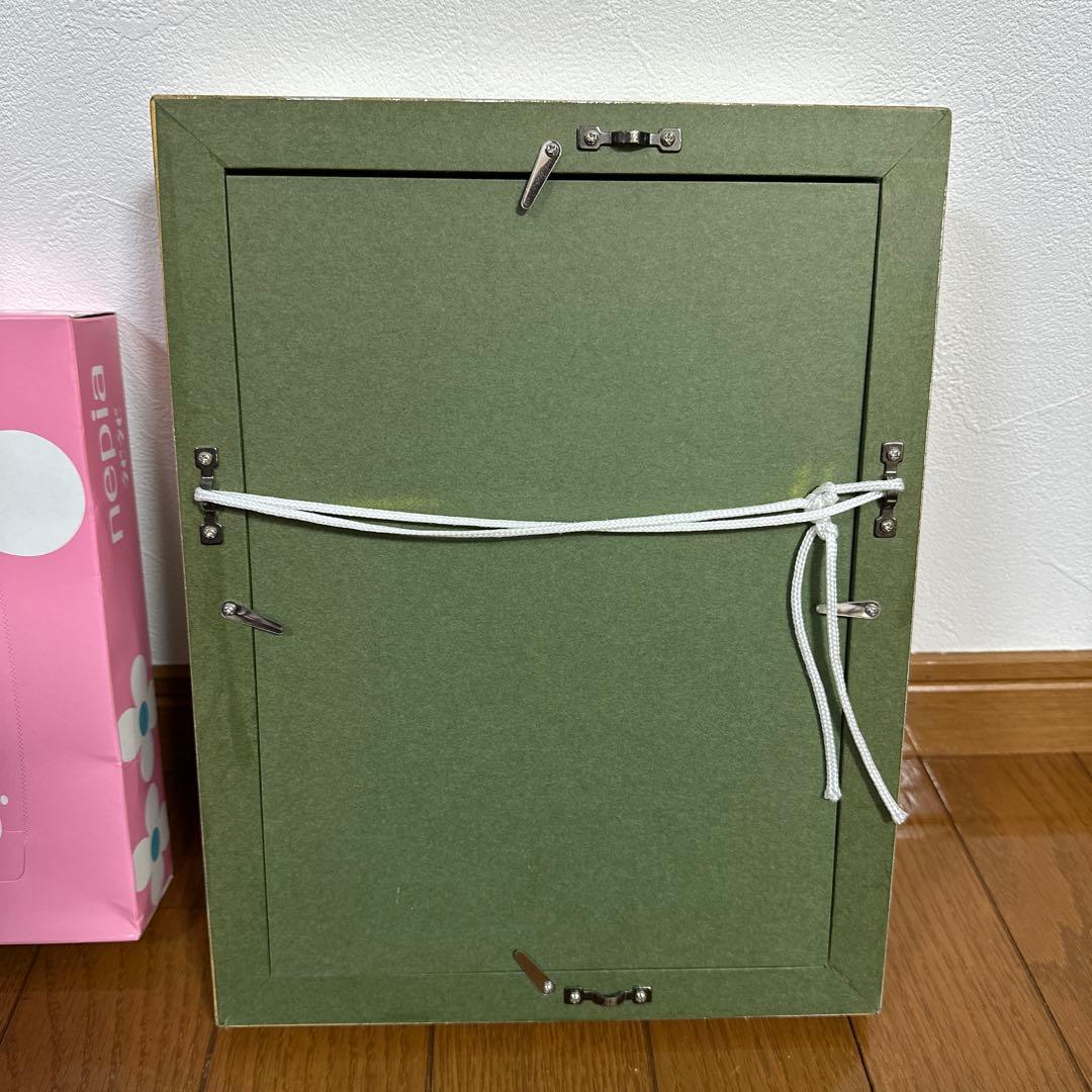 油彩画 忸怩たる思い