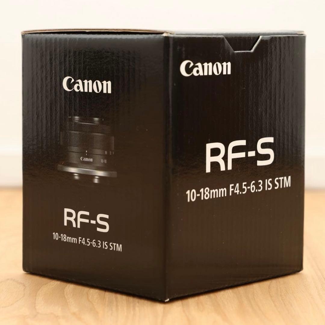 レンズ(ズーム) Canon RF-S10-18mm F4.5-6.3 IS STM