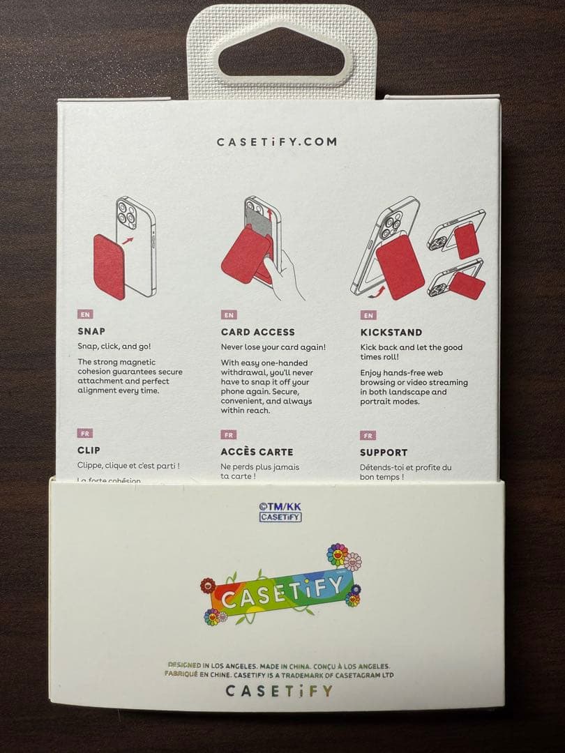 正規品 限定版 CASETiFY 村上隆 カードホルダースタンド - メルカリ