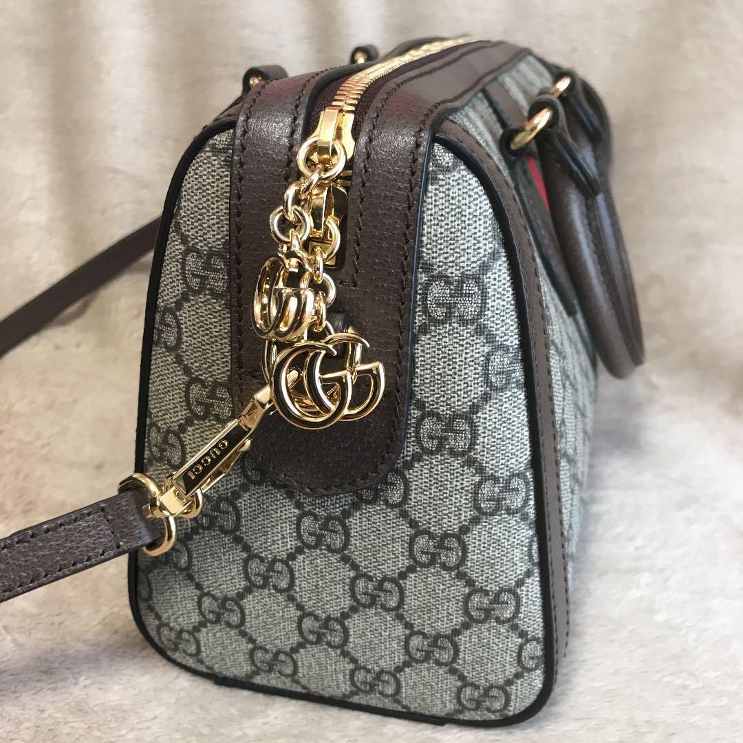 グッチ GUCCI 〔オフィディア〕GG ミディアム トップハンドルバッグ