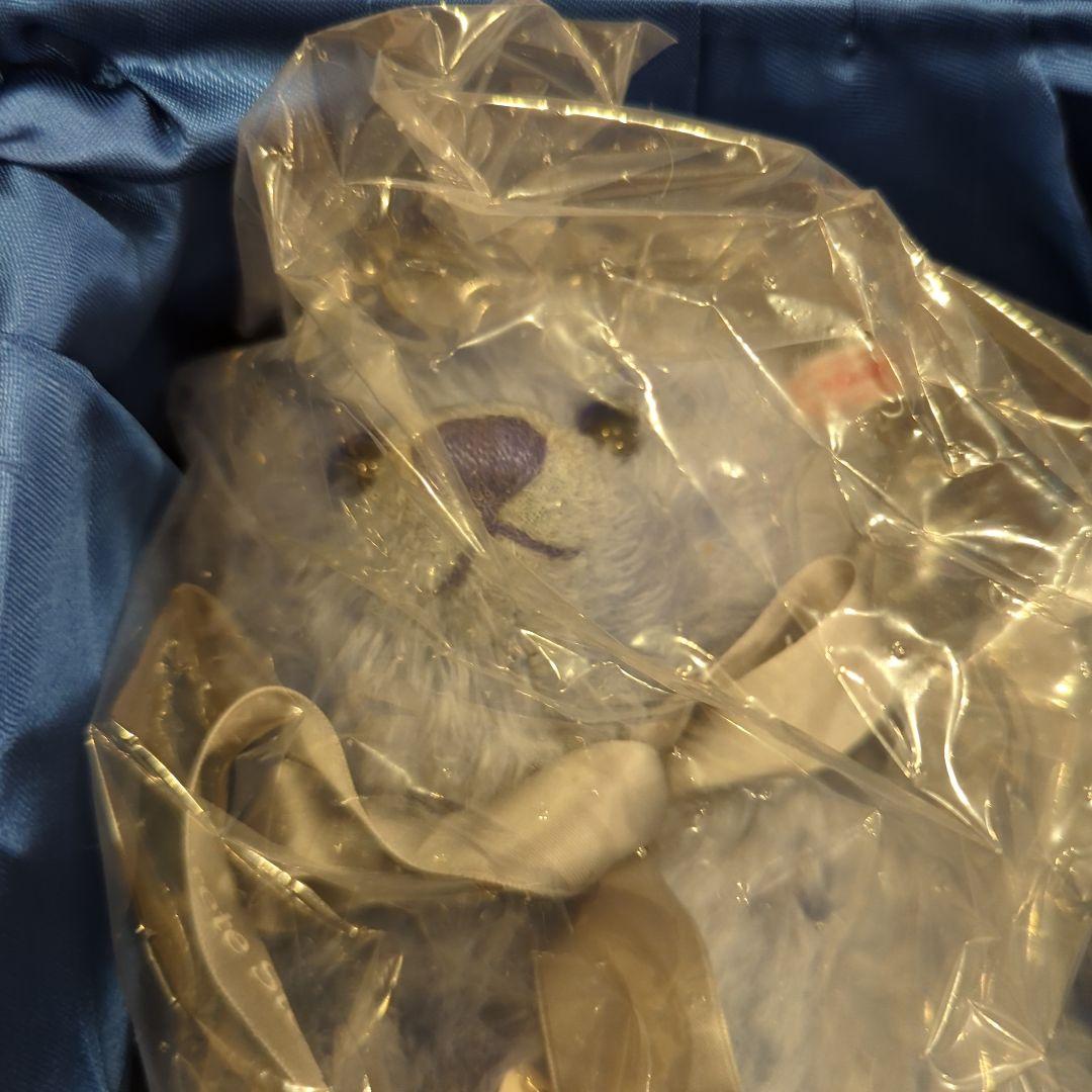 未開封品シュタイフ ウェッジウッド テディベア 2002年　ライトブルー