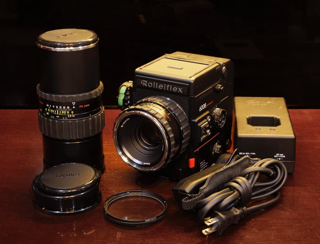Rollei 6008 フィルムカメラ セット Rollei Rolleiflex 6008 integral Medium Format SLR Film Camera Body