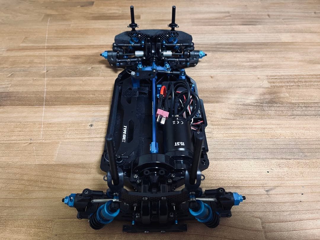 モーター　ESC 受信機　サーボ付き　タミヤ TT-02 TYPE SRX