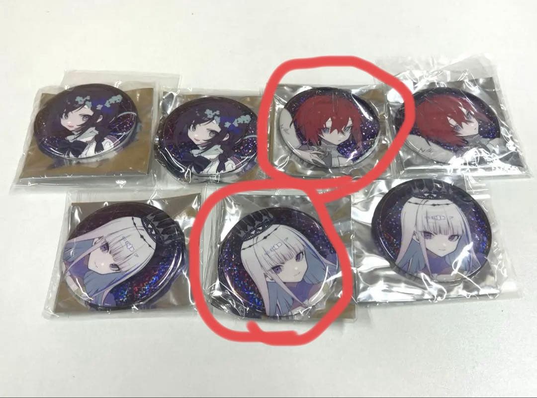 にじさんじ タロット 缶バッジ 7点セット - メルカリ