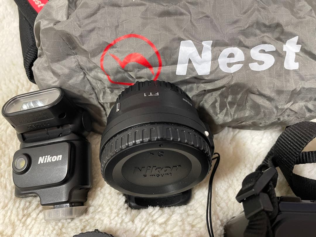 値引対応可】Nikon 1 V1 セット FT1アダプター付※標準レンズ難あり