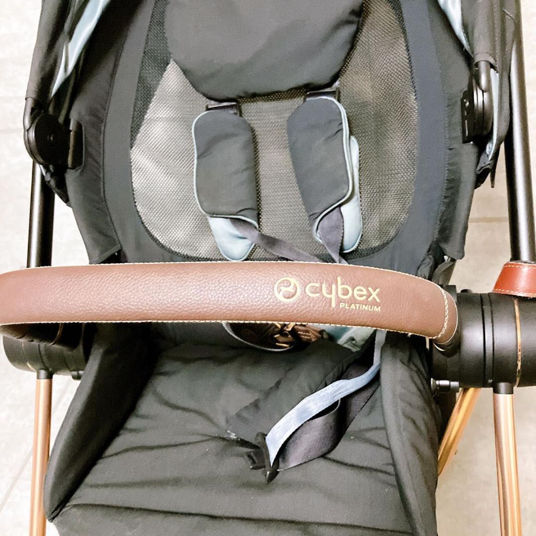 cybex mios ベビーカー ローズゴールドフレーム A型 両対面式 良品