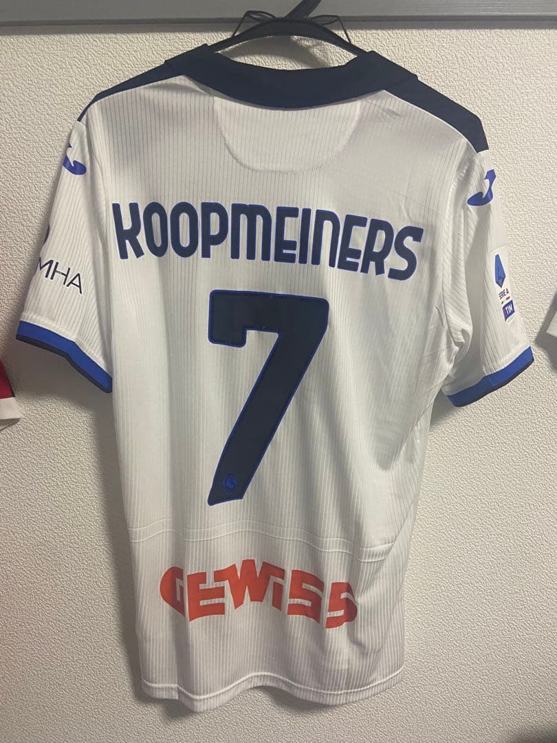 【正規品】コープマイネルス アタランタ ユニフォーム アタランタ 2025 ホームレプリカショートスリーブシャツ